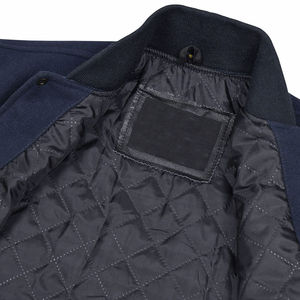 Premium Men's Varsity Jacket Heavyweight Wool Letterman Jacket Custom Embroidered Private Label OEM Fashion Outerwear - Product Image 4
