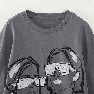 Slim Fit Crew Neck <b>Women's</b> Solid Color Spandex/Polyester Breathable Eco-Friendly <b>T</b>-<b>Shirt</b> with Custom Print <b>Funny</b> Design - Product Image 5