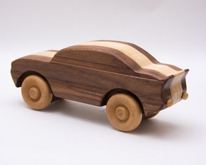 Elegantes y Modernos Coches de Juguete de Madera, Mini Modelos de Vehículos para Salas de Juego Infantiles y Colecciones de Regalo - Product Image 6