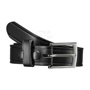 เข็มขัดหนังหัวเข็มขัดคลาสสิกแฟชั่น ผิวเรียบเนียน สายรัดเอวทนทาน อุปกรณ์เสริมสำหรับชุดลำลองธุรกิจ - Product Image 5