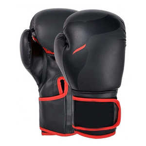 Gants de boxe en cuir véritable légers et respirants, sur mesure, fermeture auto-agrippante, haute qualité, dernier style pour l'extérieur - Product Image 1