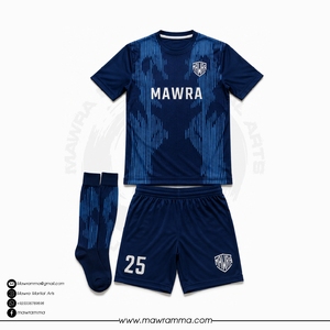 Camiseta de Fútbol Personalizada para Hombre, Sublimada en Verde, de Secado Rápido, Transpirable, 160GSM, Poliéster, Uniforme de Entrenamiento, Ropa Deportiva para Equipos, OEM - Product Image 3