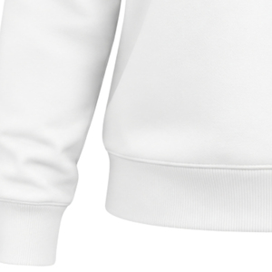 White Women Crew Neck Sweatshirt Greek Letter 1922 Graphic <b>Long</b> Sleeve Pullover <b>Top</b> with Blue Sleeve Stripes Casual Collegiate - Product Image 5