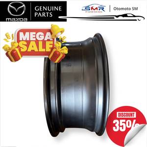 9965B57080 Jante de voiture en alliage d'aluminium 18x7J Offset 45 Charbon 10 rayons pour Ford Mazda 3 SkyActiv BR, BP Pièce d'origine - Product Image 2
