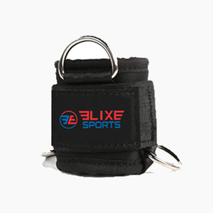 ELIXE SPORTS Protège-chevilles réglables en nylon avec fermeture à boucle, protection de base, emballage personnalisé, unisexe, adulte, jeune, universel - Product Image 2