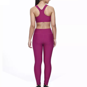 New Arrival Women's <b>Yoga</b> 2 Piece <b>Set</b> Workout High Quality Fitness Wear <b>Yoga</b> <b>Sets</b> for Women's 100% Spandex\Polyester - Product Image 3