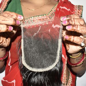 Extensiones de Cabello Humano Vietnamita 100% Natural, Virgen, Sin Procesar, en Paquete al por Mayor, con Cierre de Encaje HD 5x5, Ondulado - Product Image 4