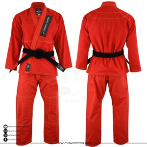 ชุดยิวยิตสู BJJ แบบสั่งทำพิเศษ พร้อมโลโก้  ผ้าฝ้าย 100% ทอลายเพิร์ลวีฟ ชุดกิโมโนบราซิลเลียนยิวยิตสู สำหรับนักกีฬา  ชุดฝึกซ้อมสำหรับผู้ชายและผู้หญิง - Product Image 2