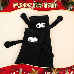 Chaussettes d'hiver décontractées pour hommes de qualité supérieure, respirantes, confortables, en tricot Spandex/Nylon, résistantes aux déchirures, détection par aiguille, OEM - Product Image 2