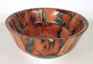 Bols en résine et en bois de couleur personnalisée, ustensiles de cuisine multi-usages disponibles en différentes tailles pour la décoration de table, personnalisables - Product Image 5