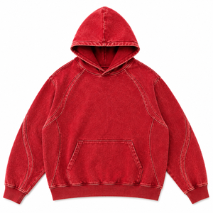 Sudadera con Capucha Y2K de Corte Holgado Personalizada, Fabricante de Ropa Urbana - Product Image 1