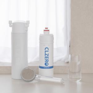 Ducha de Mano Portátil Clzero CL-SH-FIL con Filtro de Agua Purificada, Vitamina y Manguera de Polipropileno de Lujo para Baño y Artículos de Aseo - Product Image 1
