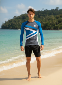 เสื้อผ้าป้องกันแสงแดดอเนกประสงค์สำหรับฤดูร้อน ผลิตจากโพลีเอสเตอร์ น้ำหนักเบา ระบายอากาศได้ดี เหมาะสำหรับผู้ชาย - Product Image 3
