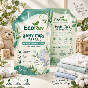 EcoRev ECO36 Sac personnalisé en plastique réutilisable avec bec verseur pour lessive liquide et en poudre - Product Image 2