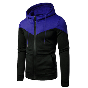 Sweat-shirt à capuche épais pour homme, doublure polaire sherpa, impression numérique, veste chaude pour le printemps - Product Image 2