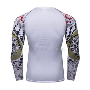 เสื้อคอมเพรสชั่นผู้ชายแบบใหม่ปี 2026 ออกแบบโลโก้ได้ตามต้องการ ขายส่ง เสื้อคอมเพรสชั่นผู้ชายใส่สบาย - Product Image 2