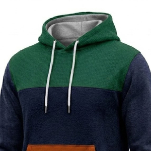 Hoodie de luxe en laine de mouton avec silhouette à longue traîne, vêtement streetwear personnalisé, solutions OEM ODM - Product Image 5