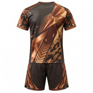 Camisetas de voleibol de alta calidad con pantalones cortos a juego, diseñadas para una libertad de movimiento, tacto suave y personalizadas. - Product Image 6