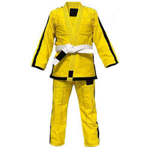Custom BJJ Gi Uniform Brazilian Jiu Jitsu Front Logo Lightweight Breathable Durable Training Martial Arts - Product Image 5