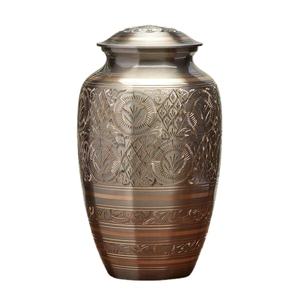 Urna Funeraria Grande de Latón para Cenizas Humanas Adultas, Urna Conmemorativa para Entierro, Proveedor Mayorista - Product Image 6