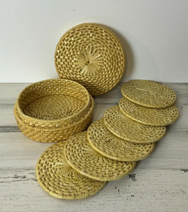 BOHO Rattan <b>Trivet</b> Mats And Pads Top Price Customizable Round Rattan <b>Trivet</b> for Hotel Restaurants - Product Image 5