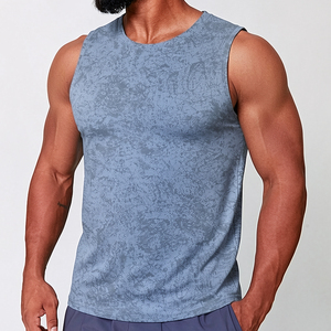 เสื้อกล้ามสำหรับผู้ใหญ่แบบยูนิเซ็กซ์ แบรนด์ Thread & Feathers - ผลิตจากผ้าผสมไม้ไผ่และฝ้าย ระบายอากาศได้ดี แห้งเร็ว ลายเสือดาว สไตล์ชุดบาสเก็ตบอล - Product Image 3