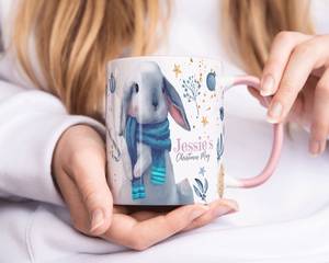 Custom <b>Christmas</b> Ceramic Mug 11 oz Personalized Name Contemporary Design Dishwasher Safe <b>Gift</b> <b>Box</b> Packaging - Product Image 4