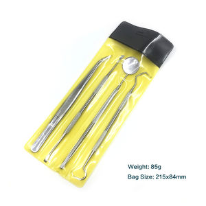 Kit de Examen Dental de la Mejor Calidad para Estudiantes, Material de Titanio, Fuente de Alimentación Manual, en Acero Inoxidable, por Mahfooz Instruments - Product Image 5