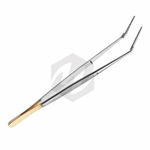 Pinzas dentales Half Gold Meriam de acero inoxidable alemán para procedimientos dentales y quirúrgicos - Product Image 1