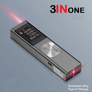 <span class=keywords><strong>Medidor</strong></span> <span class=keywords><strong>Láser</strong></span> <span class=keywords><strong>de</strong></span> <span class=keywords><strong>Distancia</strong></span> Portátil Digital con Retroiluminación Recargable para Volumen y Área - Product Image 1
