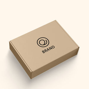 Wholesale Coat Corrugated Cardboard Black <b>Packaging</b> Paper Box Custom Logo Clothing Shipping Box - Product Image 3