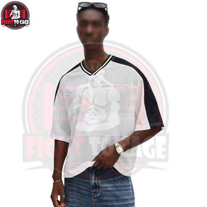 Camisetas de malla extragrandes para hombre, cómodas, recién llegadas, totalmente personalizadas, transpirables, atléticas, para ropa informal y deportiva. - Product Image 5