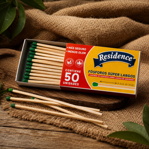 Fósforos Premium para Barbacoa, Palitos de Encendido Extra Largos para Asar, Acampar, Cocinar al Aire Libre, Hacer Picnic y Fiestas - Product Image 3