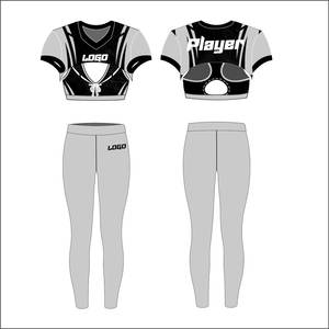 Uniforme de Fútbol Americano de Malla para Mujer, Diseño Moderno, Uniforme Juvenil de Fútbol Americano, Precio al por Mayor, Alta Calidad - Product Image 1