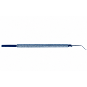 Instrumento Quirúrgico Oftálmico de Precisión Seibel de Titanio de Calidad Premium, Tipo Chopper Angulado, para Diestros - Product Image 1