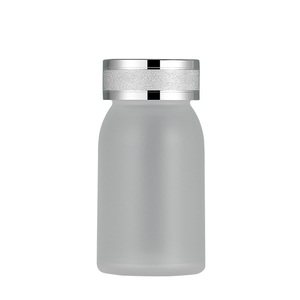 100ml Frosted Acrylic Empty Bottle Transparent Pill Container Capsule Jar High End Packaging for Supplements <strong>Medicine</strong> - Product Image 1
