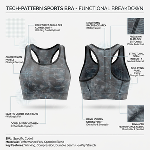 High Impact Lightweight Comfortable Sports Bra Breathable Quick Dry Fitness <b>Running</b> <b>Padded</b> Racerback Workout Custom Sports Bra - Product Image 2
