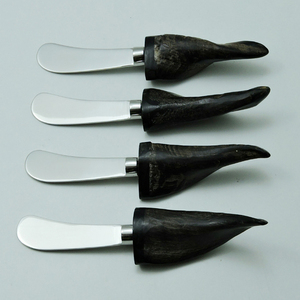 Couteaux de cuisine en acier inoxydable au design exigeant avec manche en résine, couteau à fromage et couteau à beurre en acier inoxydable à prix très bas - Product Image 4