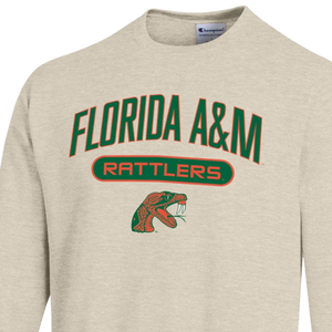 เสื้อสเวตเชิ้ต Florida A&M Rattlers คอกลม HBCU ผ้าฝ้ายฟลีซ แขนยาว สกรีนโลโก้ได้ 男女兼用 - Product Image 2
