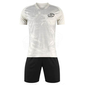 Meilleure vente à bas prix uniforme de football tissu souple uniforme de football dernier style uniforme de football - Product Image 1
