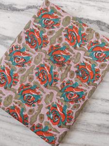 Tela estampada a mano con bloques, tela india estampada a mano, tela de algodón suave y ligera, lista para exportación a granel, precio al por mayor. - Product Image 2