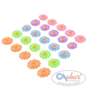 Bougie flottante Aakar AF 601 à l'eau de tournesol, élégante décoration de table pour festivals et événements - Product Image 4