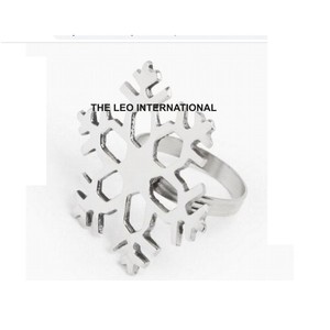 Luxury Handmade Metal and Jute Napkin Rings Set Stocked for Wedding Holiday and Special Occasion Dining Table Decor - Product Image 5