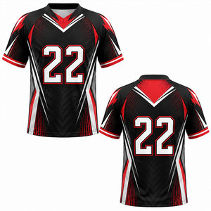 Camiseta de lacrosse de tela cómoda para equipos, MOQ bajo, secado rápido, ropa deportiva, camiseta de lacrosse para venta en línea con servicio OEM - Product Image 3