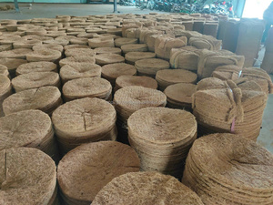 Eco2go Vietnam Anillo de Fibra de Coco Ecológico para Cubierta de Suelo |   Disco de Retención de Humedad para Jardín - Product Image 2