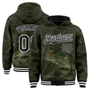 Sweat à capuche de pêche au marlin personnalisé pour homme, imprimé par sublimation, bleu, avec numéro 00 et nom, veste de sport décontractée pour l'automne - Product Image 4
