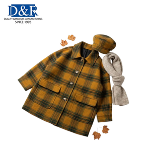 Chaqueta de poliéster teñida para mujer, estilo motero vegano, estilo punk, estilo urbano, de alta calidad, OEM de Malasia, superventas - Product Image 1