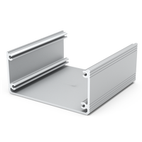 Plaque de protection arrière axe X pour machine de distribution HDDJ46100A-D, profilé d'extrusion en aluminium 6063-T5 pour module de plateforme à mouvement linéaire