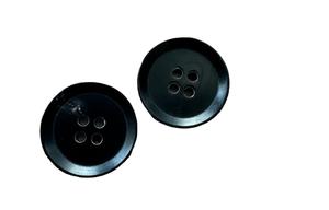 Vente de bouton rond en corne de buffle mate à quatre yeux de haute qualité bouton en corne de différentes couleurs pour vêtement - Product Image 3