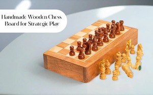 ILAHI's Eco-Friendly Rustic Polished Rectangle <b>Chess</b> <b>Board</b> Game 100% Handmade Pure Wood Animal/Love Style Customized Size <b>Chess</b> - Product Image 2